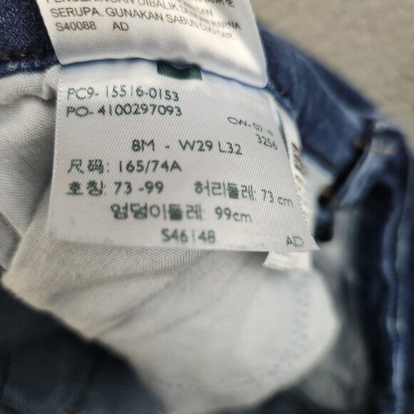 Levis Jeans Women 8 Blue Bootcut 515 Stretch Mid Rise Curvy Denim Ladies Pants - Picture 10 of 11